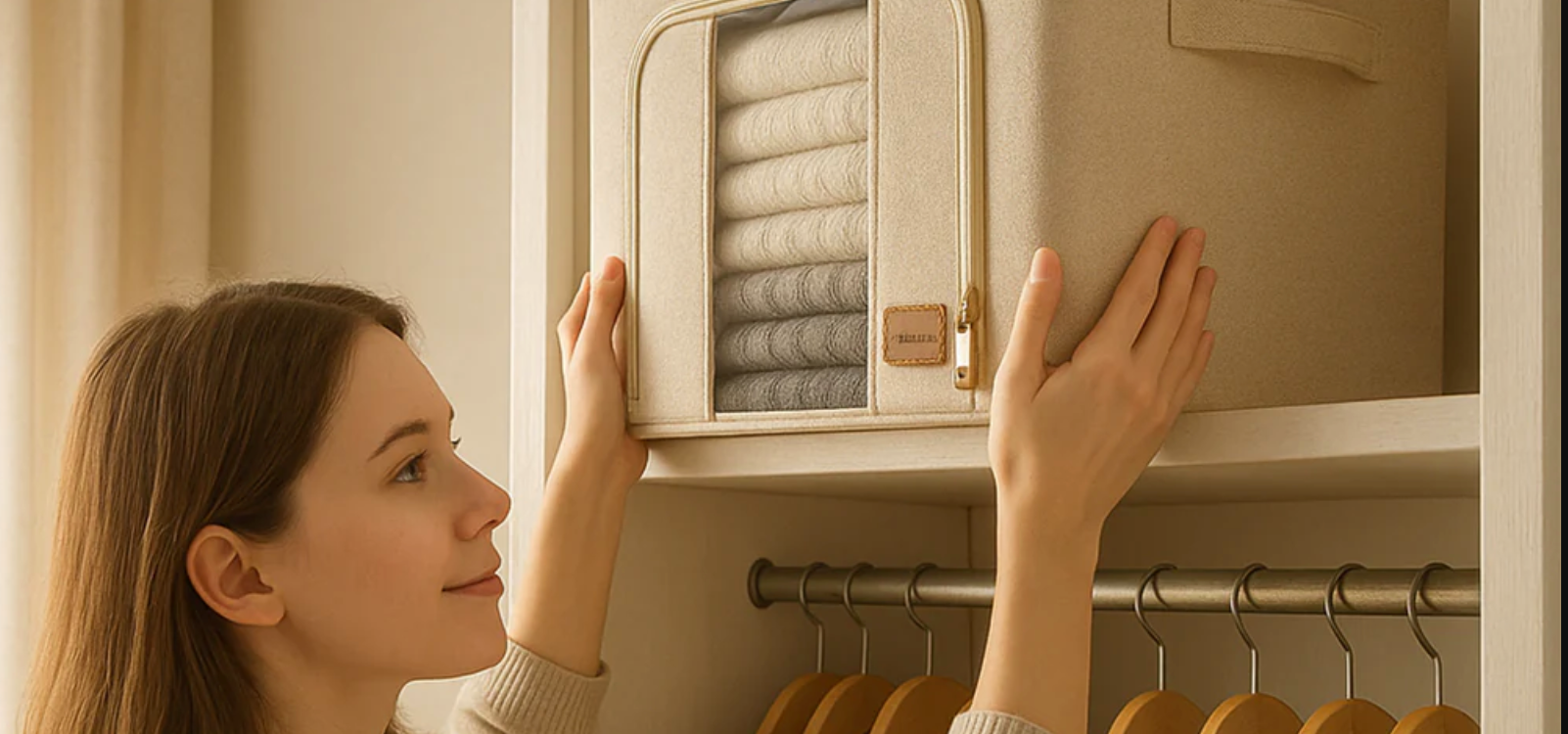 Así ordené mi placard en 10 minutos (y quedó estético)