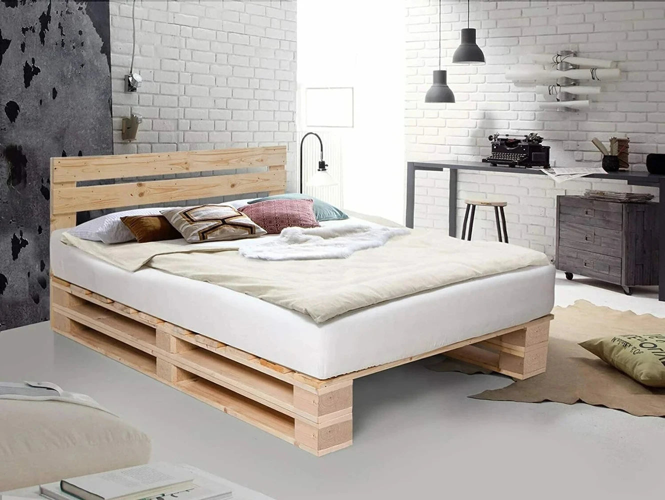 Cama de Palets: Transforma tu Espacio con Estilo y Sostenibilidad