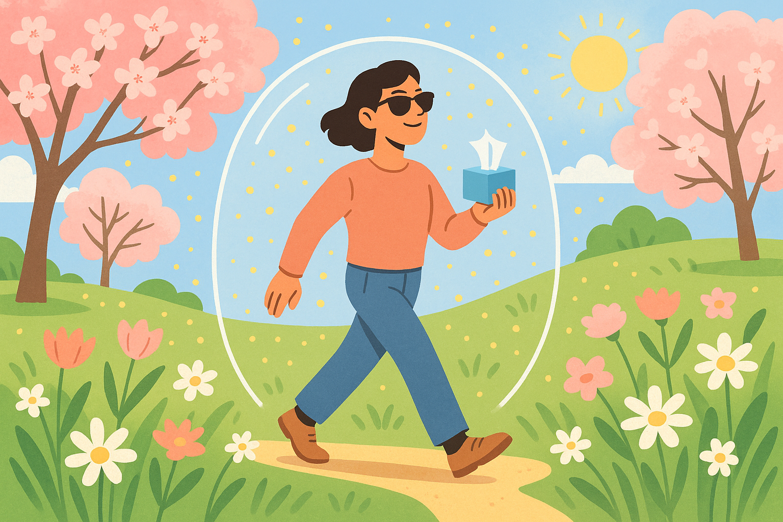 Primavera sin alergias: cómo sobrevivir a septiembre con dignidad