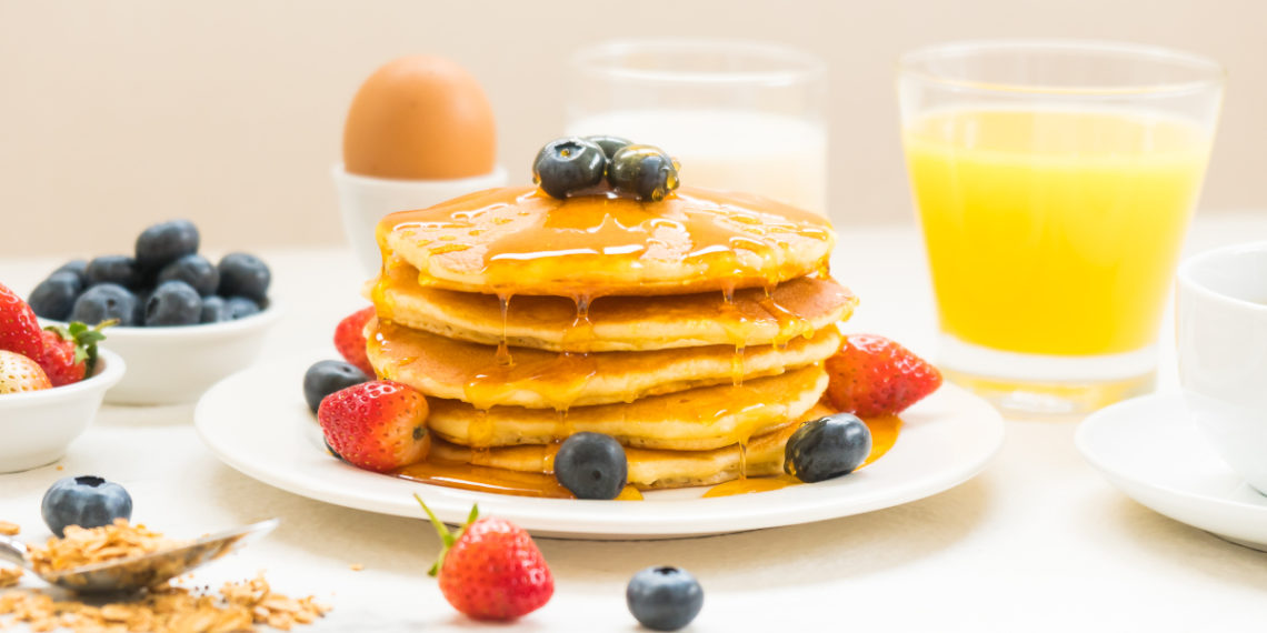 La mejor receta de panqueques frutales para este verano
