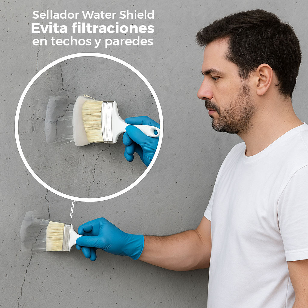 Agente Sellador Water Shield Marca Leisel 1 Litro