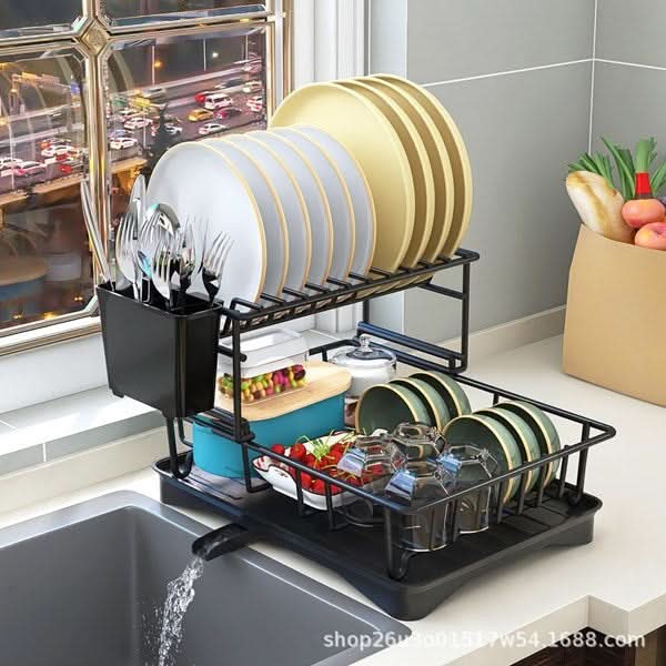 Escurridor Spoway con Bandeja y Drenaje Calidad Superior
