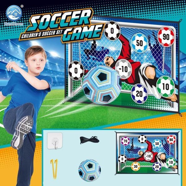 Juego Arco de Futbol Tiro al Blanco