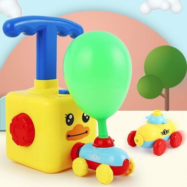 Juguete Lanzador De Autos Con Globo Power Balloon