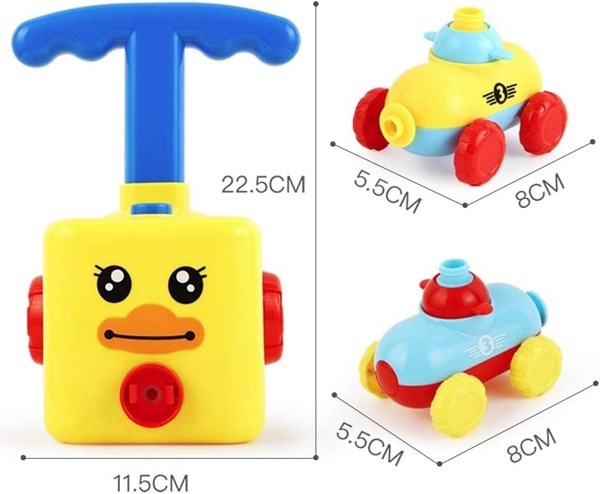 Juguete Lanzador De Autos Con Globo Power Balloon