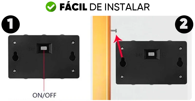 Pack de 2 Focos Milhome Solares de 6 Luces Frías