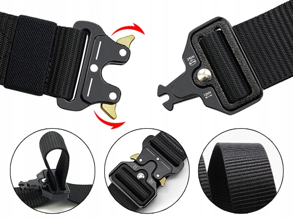 Cinto Táctico de Libreacion Rapida en Lona