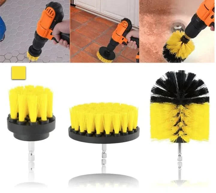 SET CEPILLOS DE FREGADO - 3 PIEZAS - Mil Genial Uruguay