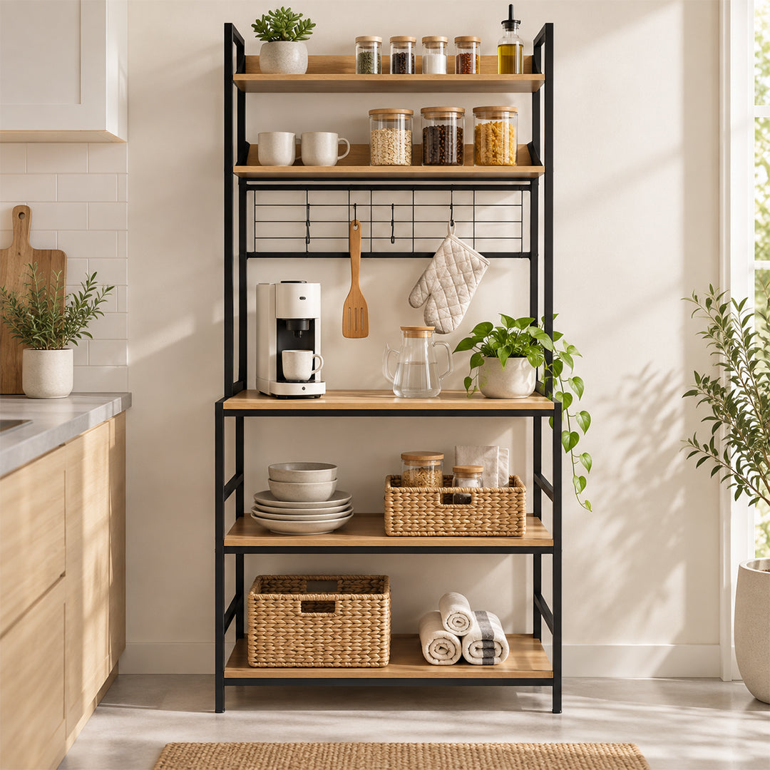 Mueble Organizador para Cocina con 5 Estantes