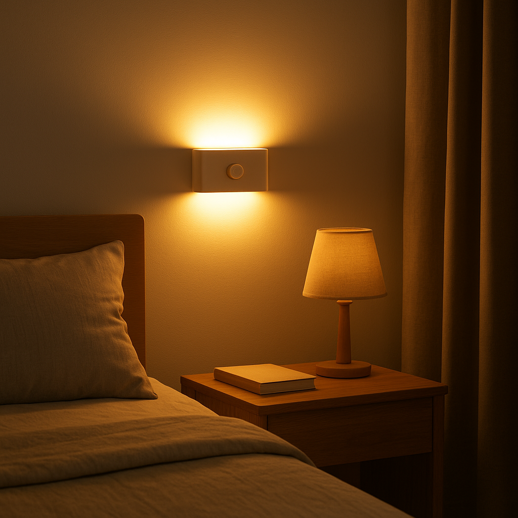 Luz Nocturna Inalámbrica de Inducción con Sensor