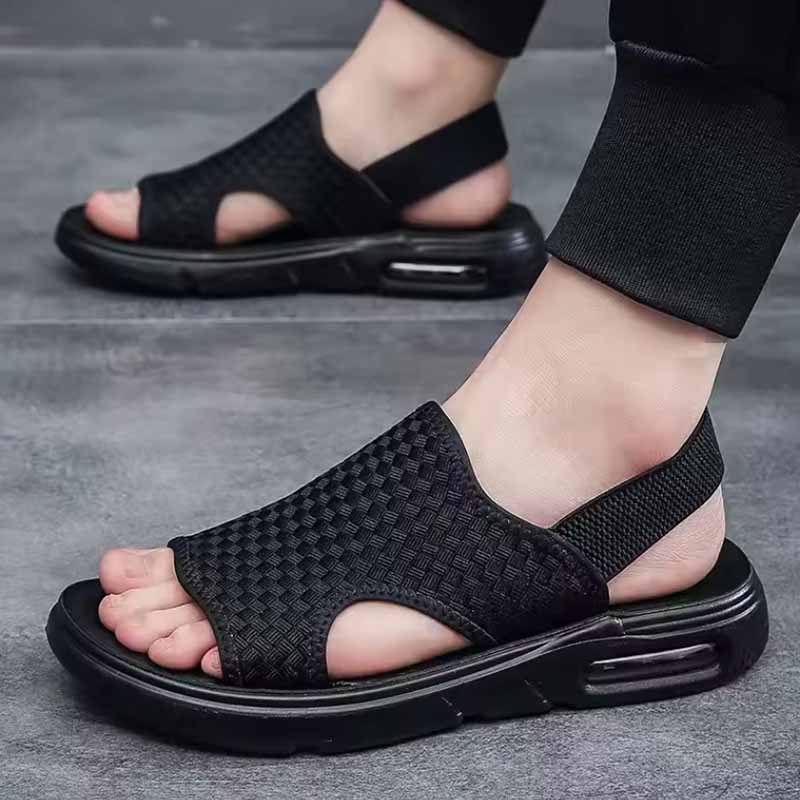 Sandalia Tejida con Suela en Espuma Antideslizante