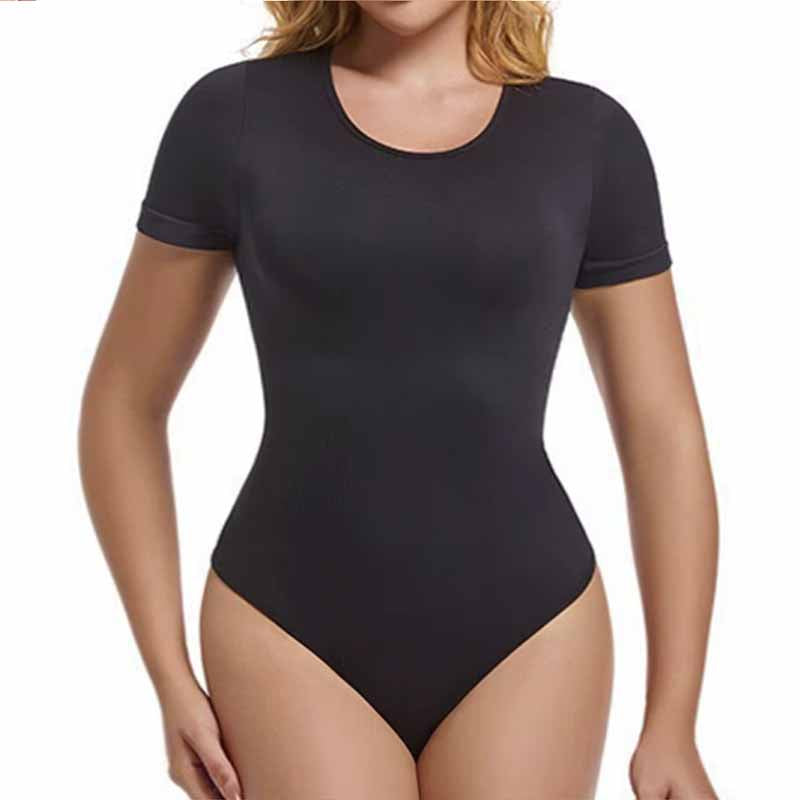 Body con Mangas Moldeador Elástizado