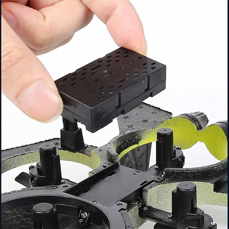 Avión Drone con Luces Led y Control Remoto