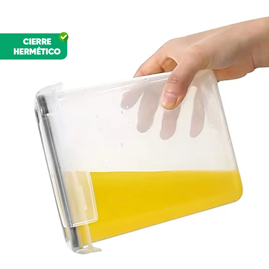 Set de 24 Frascos Hermeticos Trasparentes