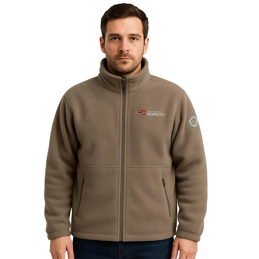 Campera Polar flec de Invierno para Hombre