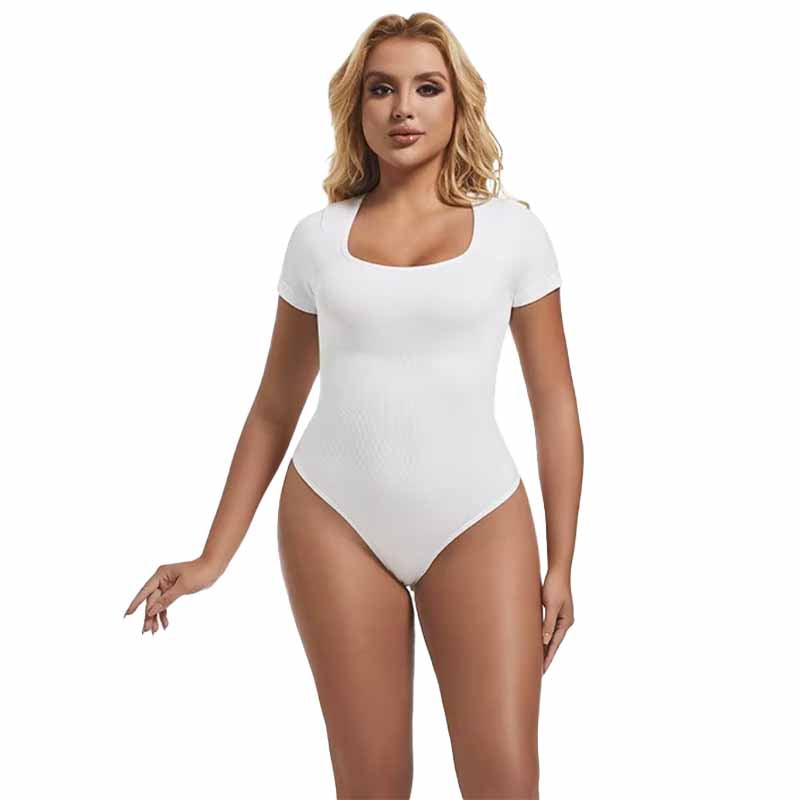 Body con Mangas Moldeador Elástizado