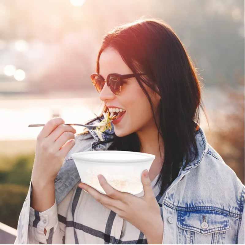 Bolsas Gruesas Reutilizable de Silicona Milhome