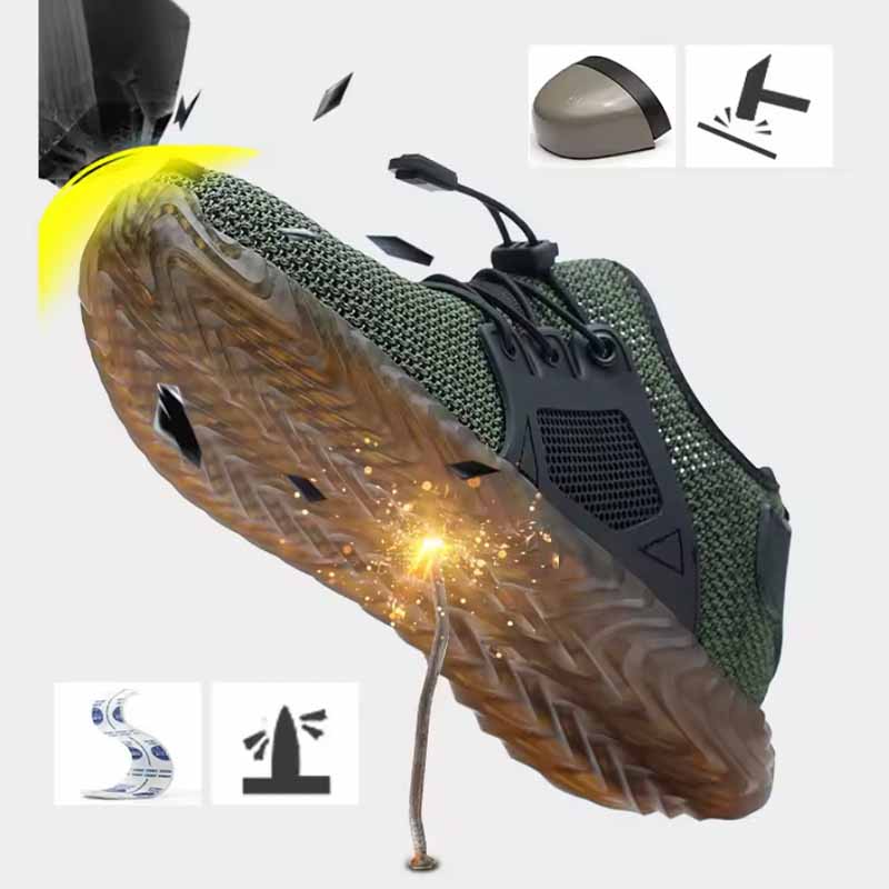 Zapatos Indestructibles Vulcano con puntera de Acero