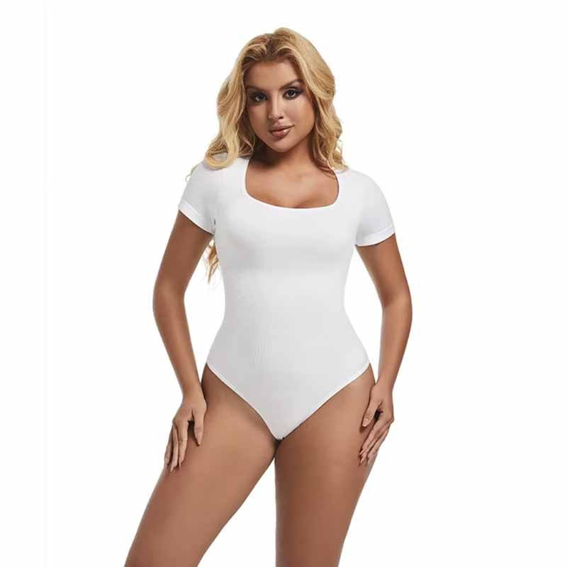 Body con Mangas Moldeador Elástizado