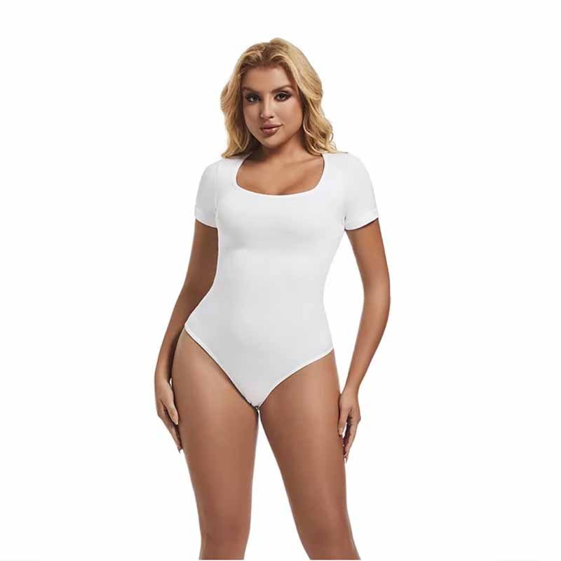 Body con Mangas Moldeador Elástizado