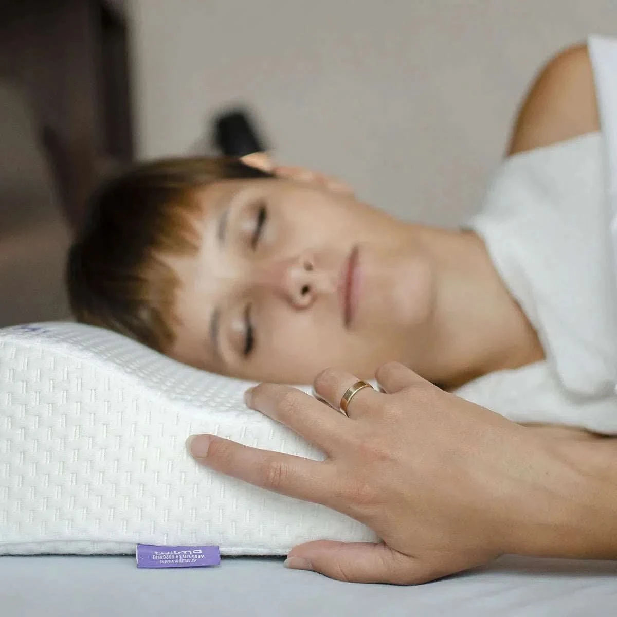 Almohada Cervical Wilma con Gel para el Soporte del Cuello