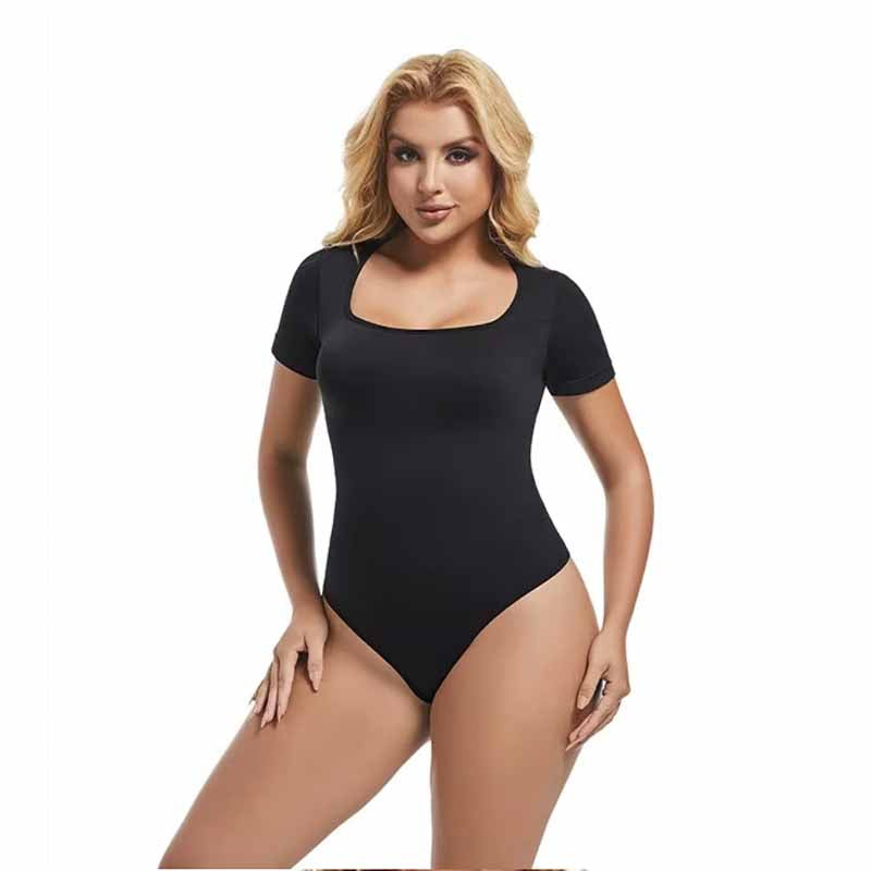 Body con Mangas Moldeador Elástizado