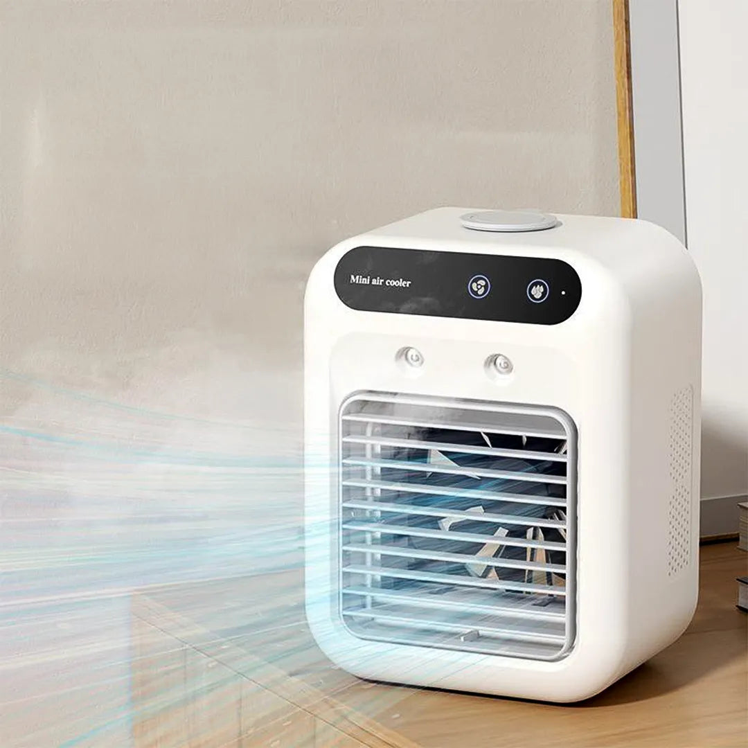 Mini Ventilador Aire Acondicionado con Contenedor de Agua