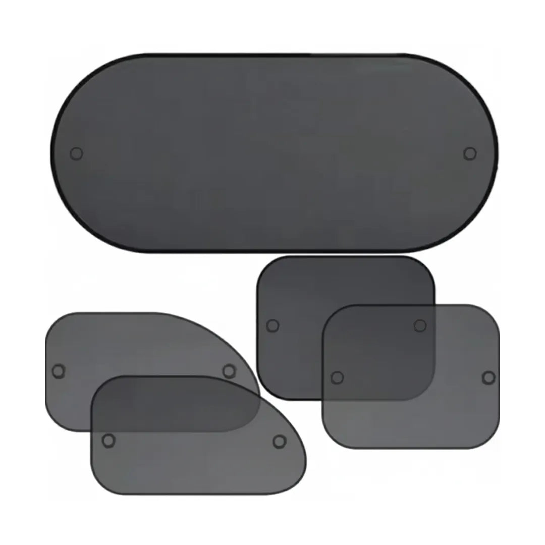 Set de 5 Piezas Parasol para Auto con Ventosa