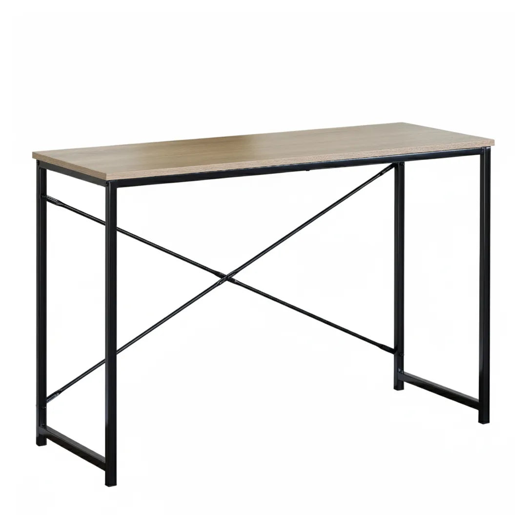 Escritorio en Hierro y Mdf Desarmable 100x40x70 Calidad Supe