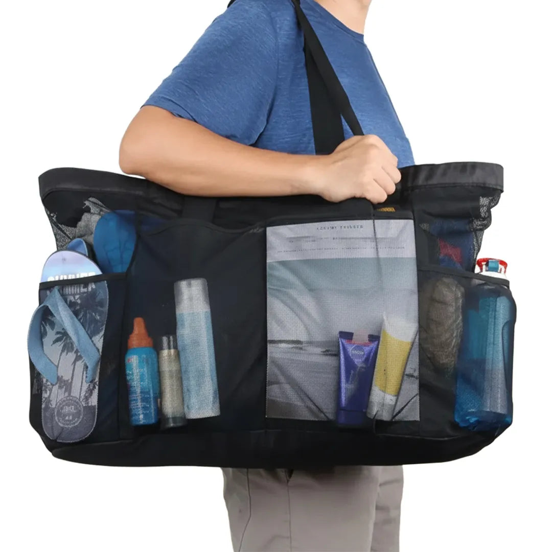 Bolsa de Playa de malla Extra grande