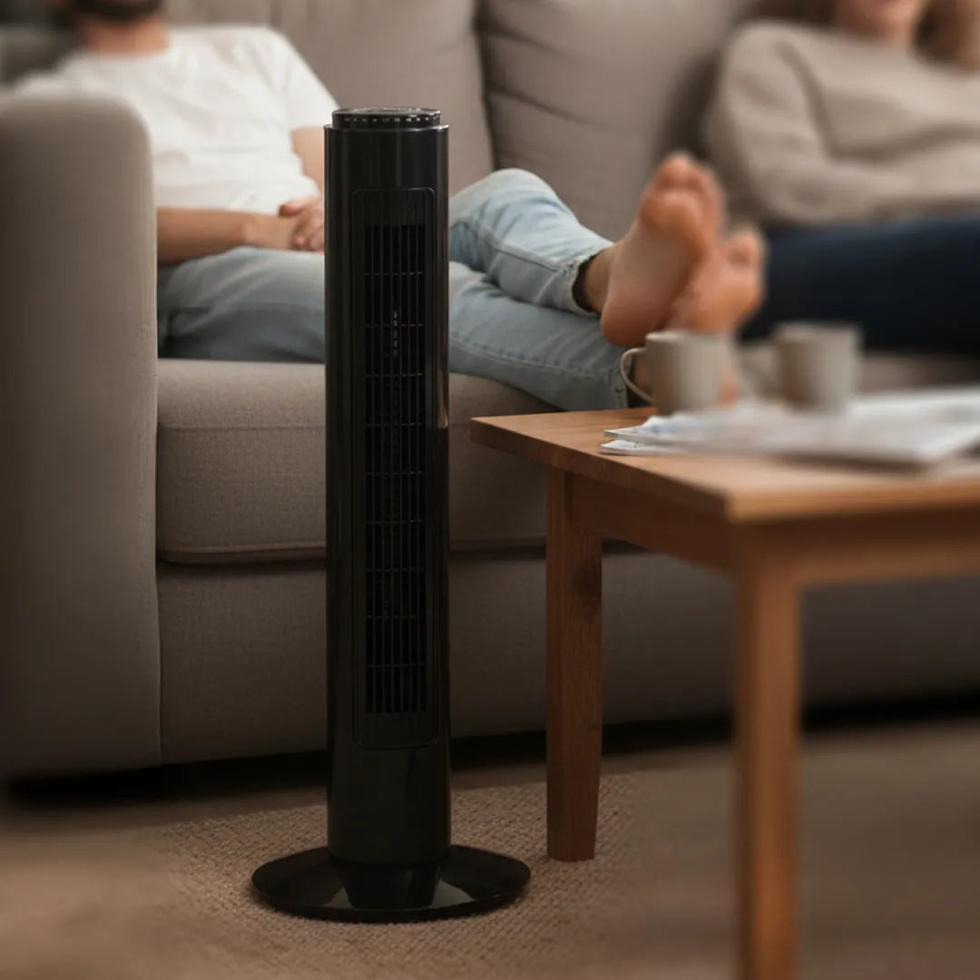 Ventilador de Refrigeración Vertical Silencioso Oscilante