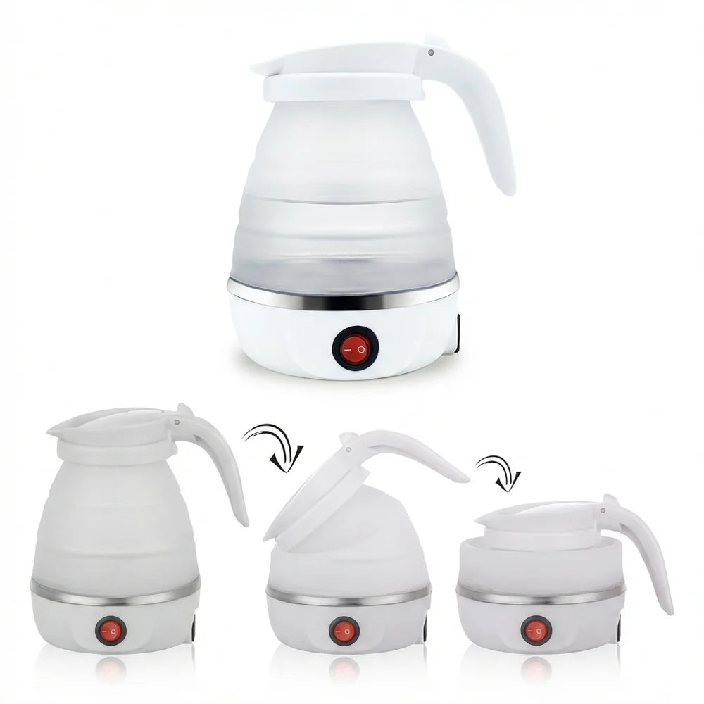 Jarra Eléctrica de Silicona Portátil Plegable 600ml