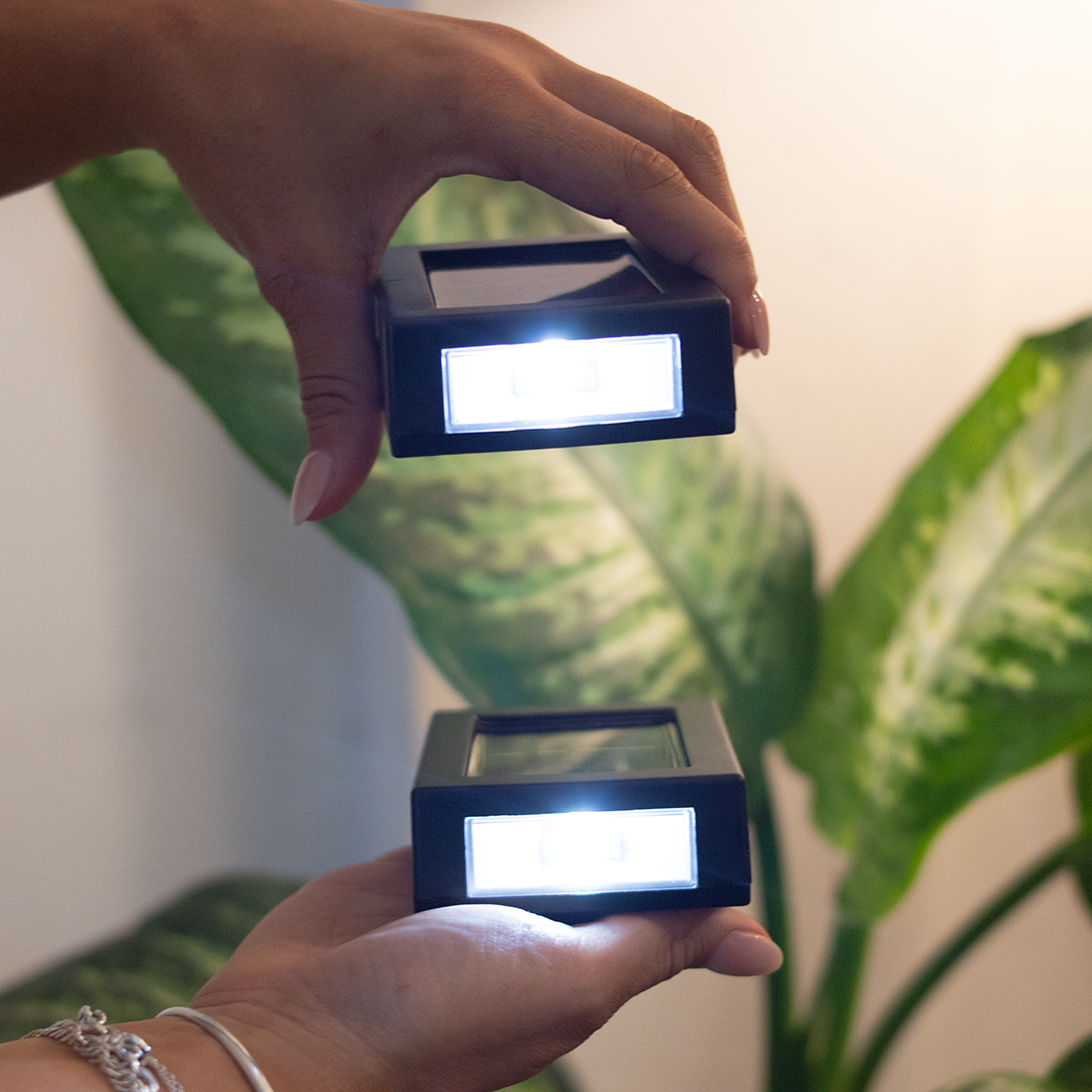 Pack de 2 Focos Solares Dual Garden Milhome