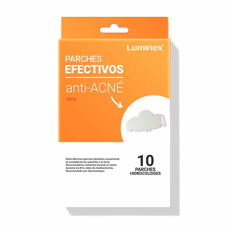 Pack de 10  Parches Anti-Acne para Nariz Luminex