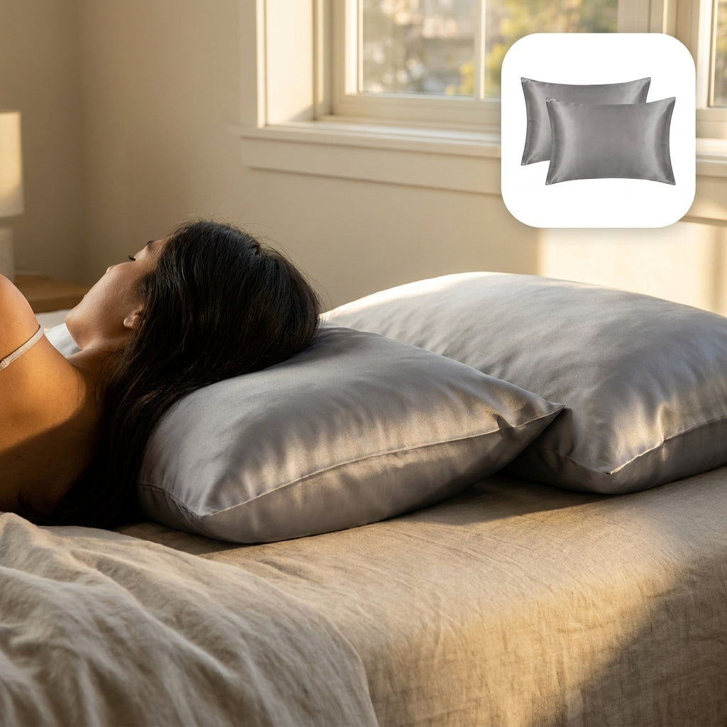 Fundas de Almohada de Satén