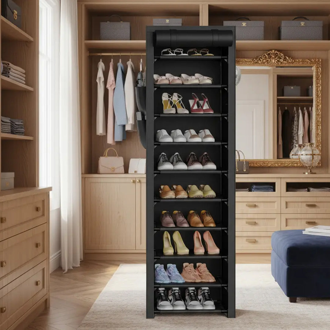 Zapatera Organizador Vertical con 10 Niveles 20 a 22 Pares