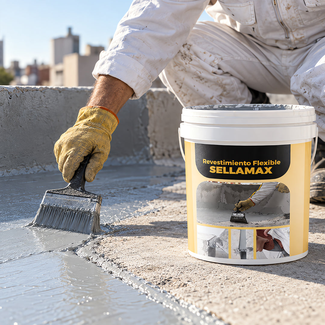Revestimiento Impermeabilizante Flexible Sellamax Leisel 1L