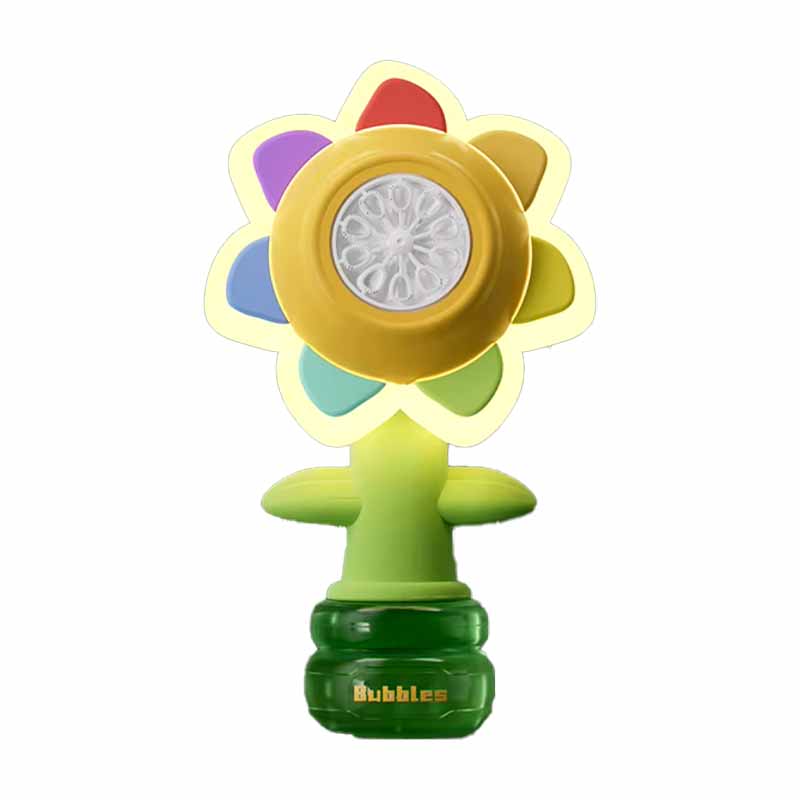 Burbujero Girasol a Bateria con Movimiento