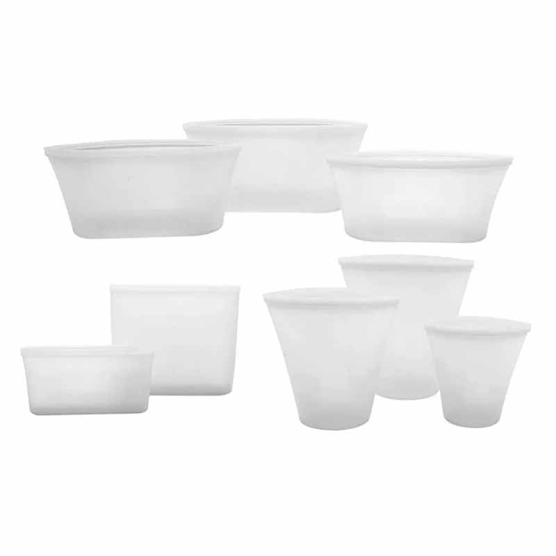 Bolsas Gruesas Reutilizable de Silicona Milhome