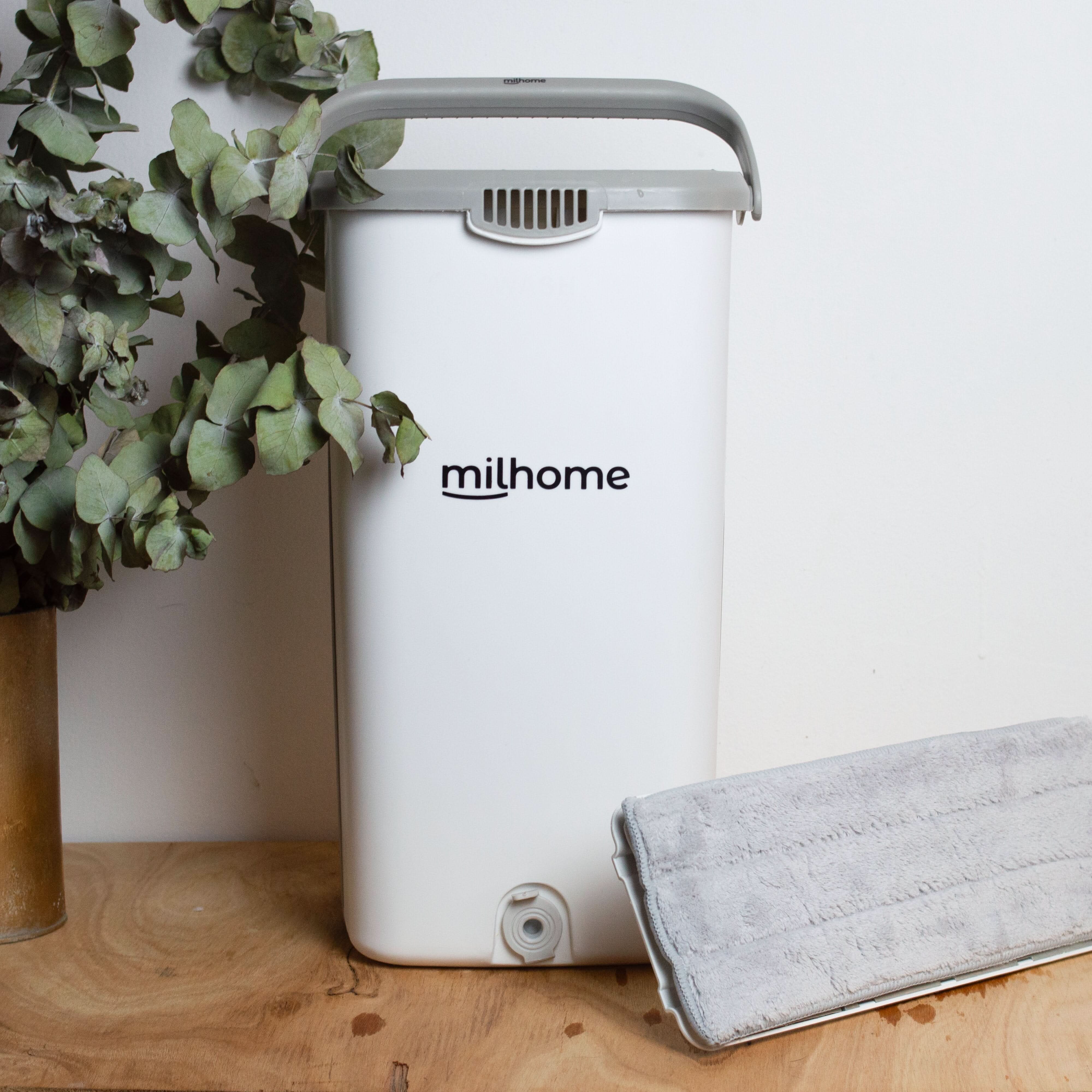 Mopa Vaster con Balde Marca Milhome con 2 Paños