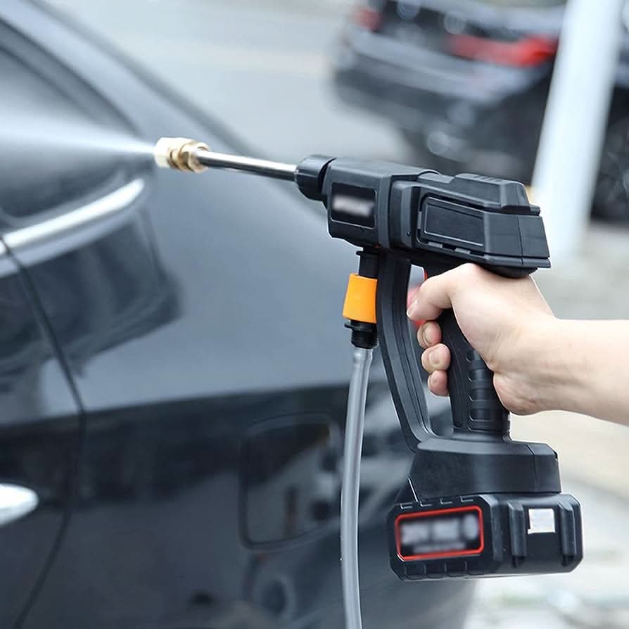 Hidrolavadora Portatil con Bateria de 21v en Valija