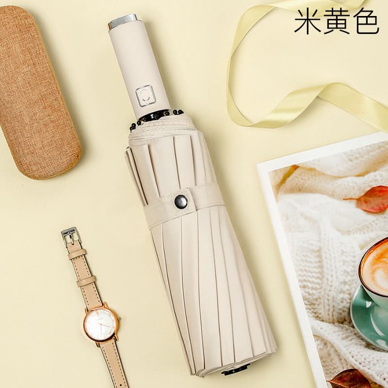 Paraguas Plegable Totalmente Automático de 16 Varillas