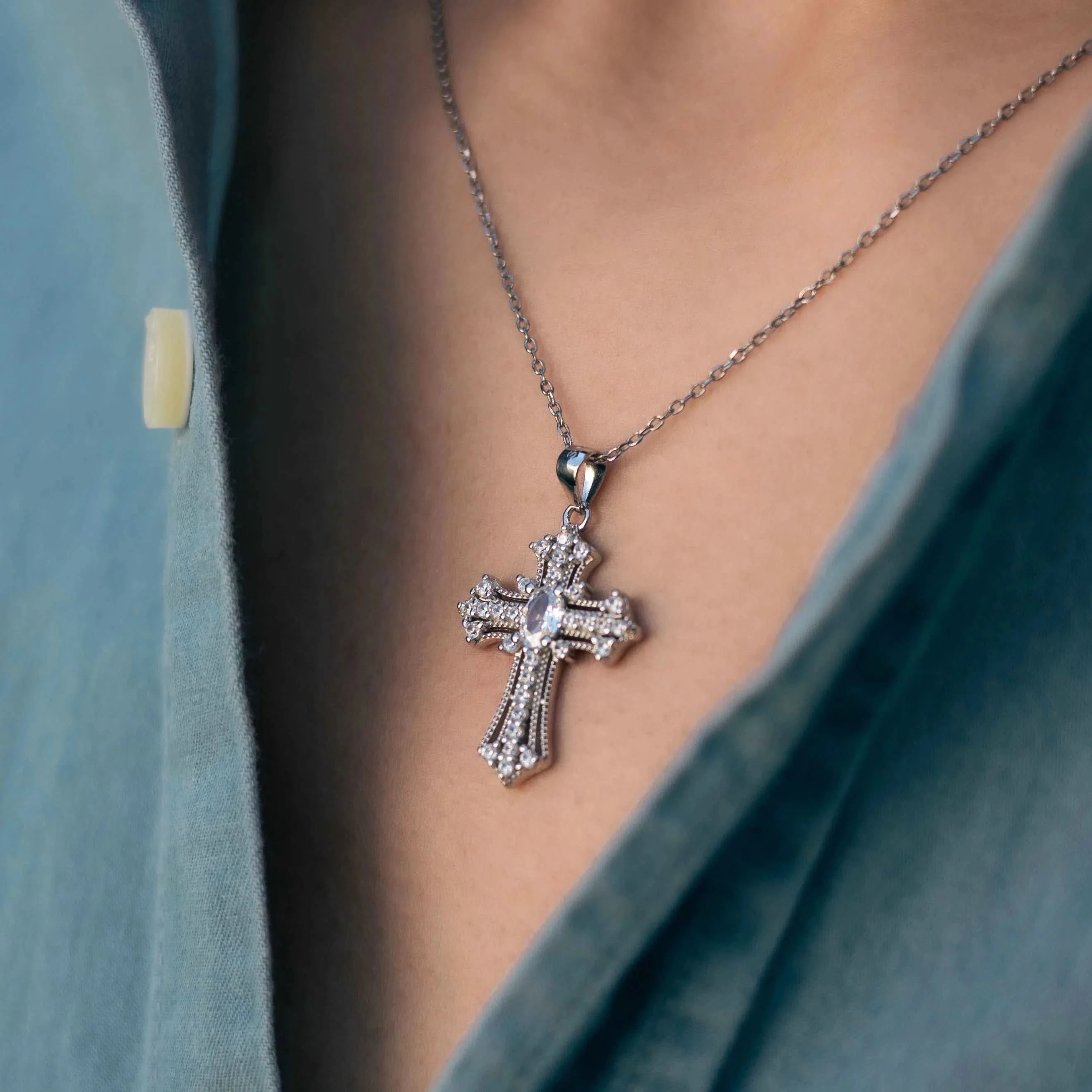 Colgante Cruz Celta Plata 925 - p19033