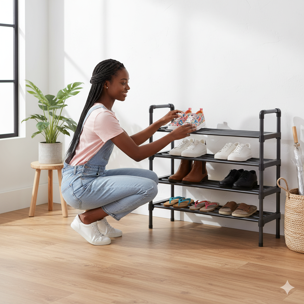 Zapatera Organizador 4 Niveles de Facil Armado