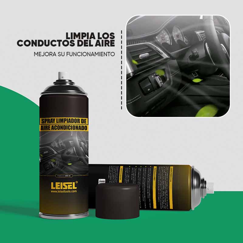 Spray Limpiador de Aire Acondicionado Leisel 450ml