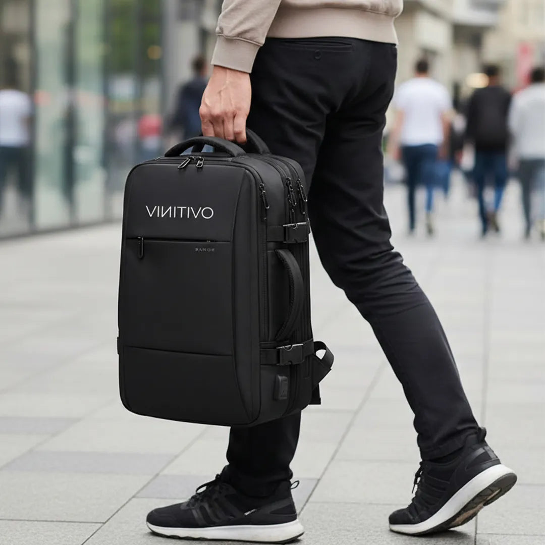 Mochila Bange de Gran Capacidad 37 Litros con USB
