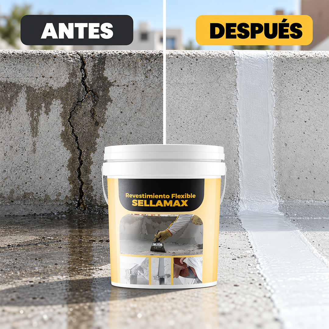 Revestimiento Impermeabilizante Flexible Sellamax Leisel 1L