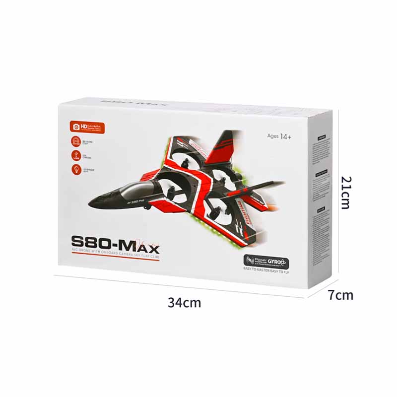 Avión Drone con Luces Led y Control Remoto