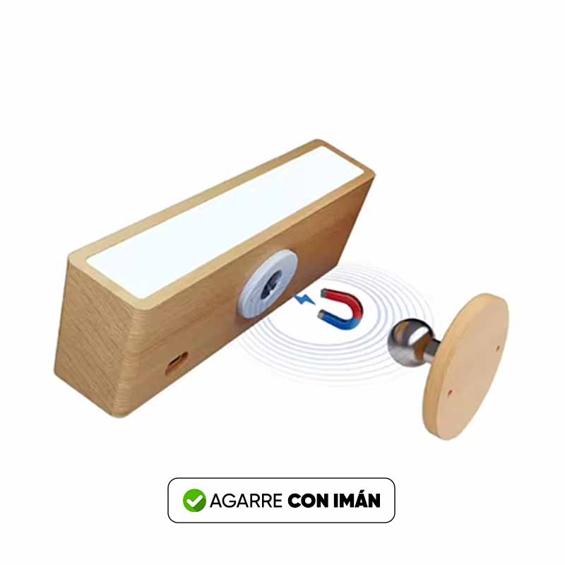 Lampara Led de Madera Lightwood 360 grados