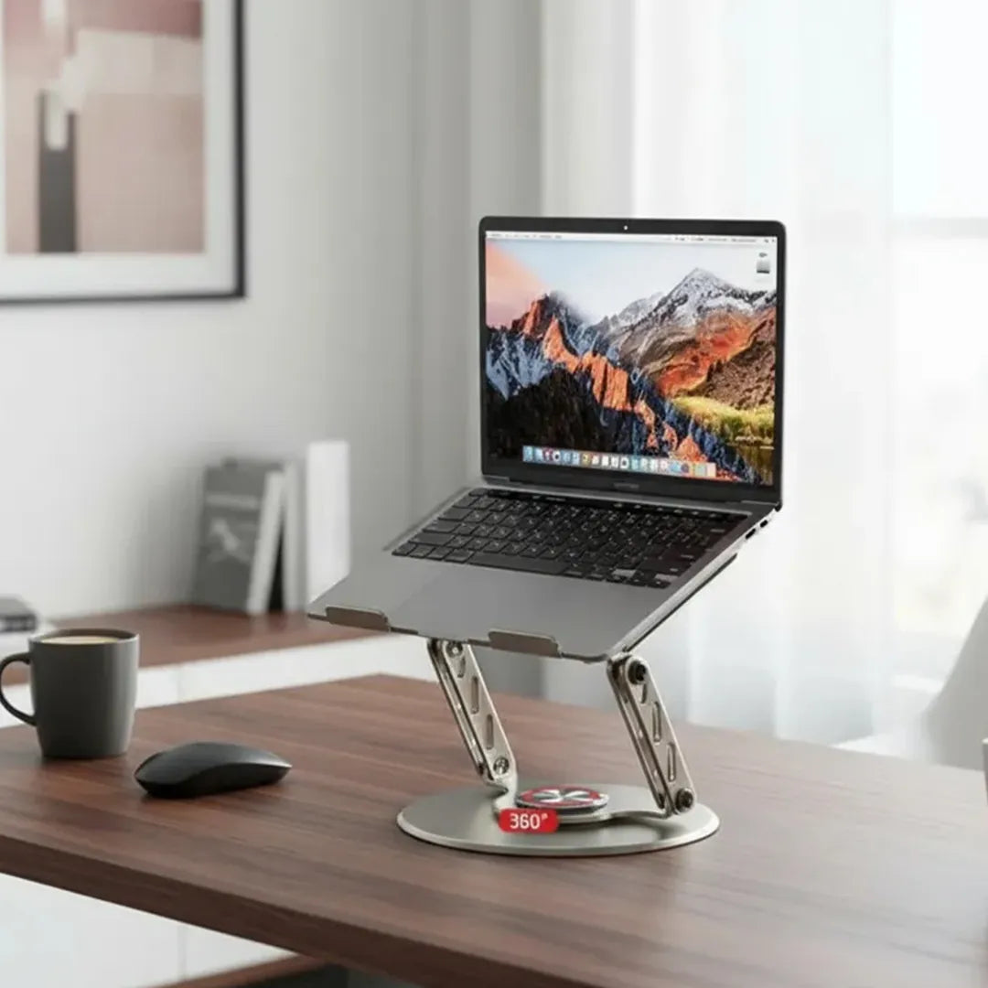 Soporte de Notebook Laptop Tablet 360° para Escritorio
